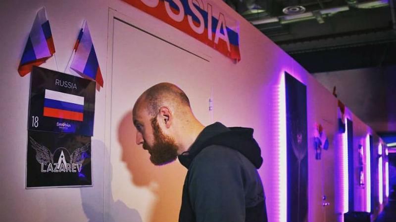 Российская делегация "аннексировала" украинскую гримерку на Евровидении Российская делегация "аннексировала" украинскую гримерку на Евровидении