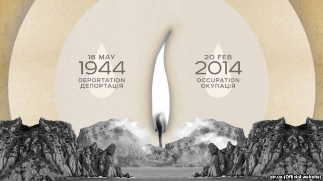 Как в Киеве почтили трагическую годовщину депортации крымских татар Как в Киеве почтили трагическую годовщину депортации крымских татар