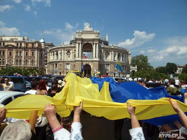 Одеса, мегамарш, вишиванки