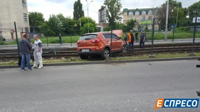 ДТП, Київ, швидкісний трамвай ДТП, Київ, швидкісний трамвай