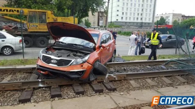 ДТП, Київ, швидкісний трамвай ДТП, Київ, швидкісний трамвай