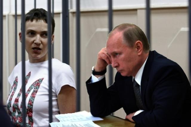 Реакция российских СМИ на возвращение Савченко: Путин великий и прекрасный Реакция российских СМИ на возвращение Савченко: Путин великий и прекрасный
