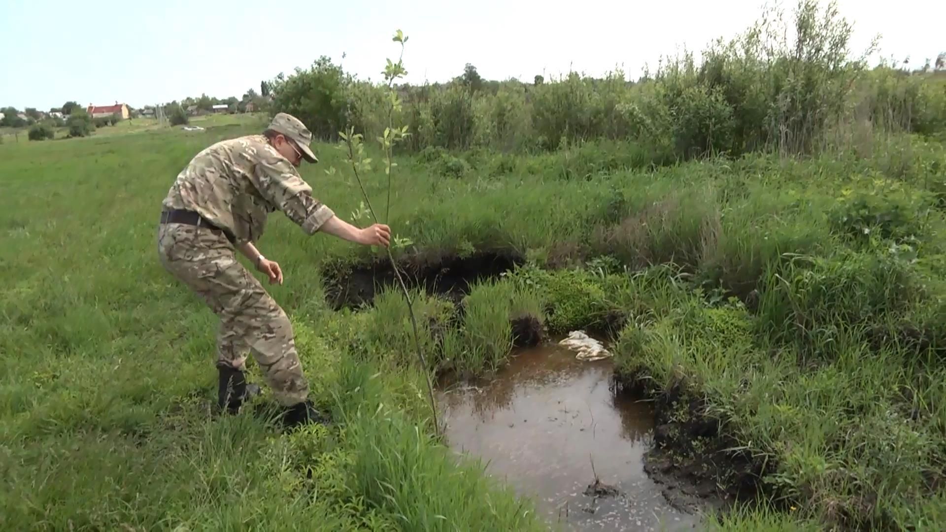 На Киевщине бойцы АТО вместо обещанной земли получили болото