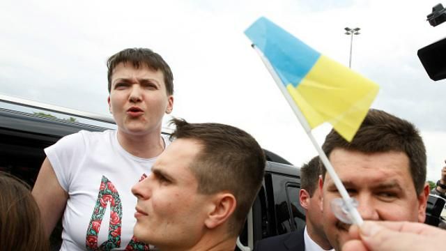 Українці, якщо вам треба, то я буду президентом, — Савченко 