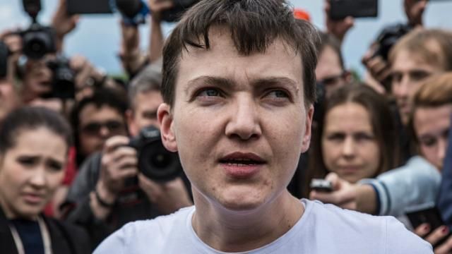 Савченко отреагировала на информацию о препятствовании ее освобождению