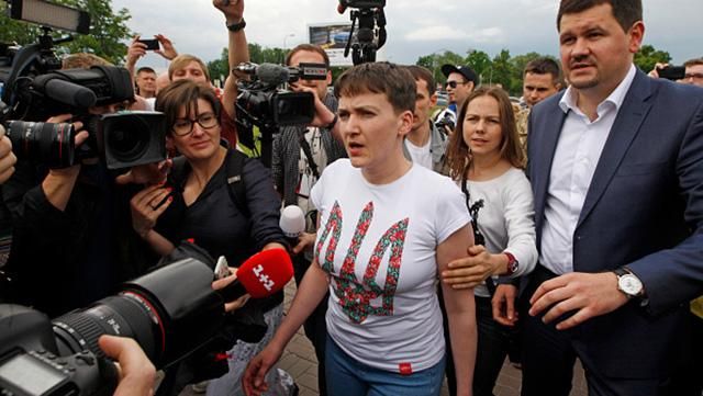 Савченко рассказала, чем займется в Верховной Раде