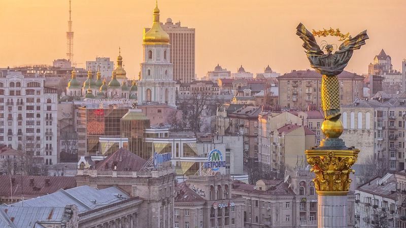 День Києва з висоти пташиного польоту: з'явилось ефектне відео