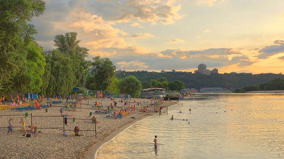 Где можно купаться в Киеве: список