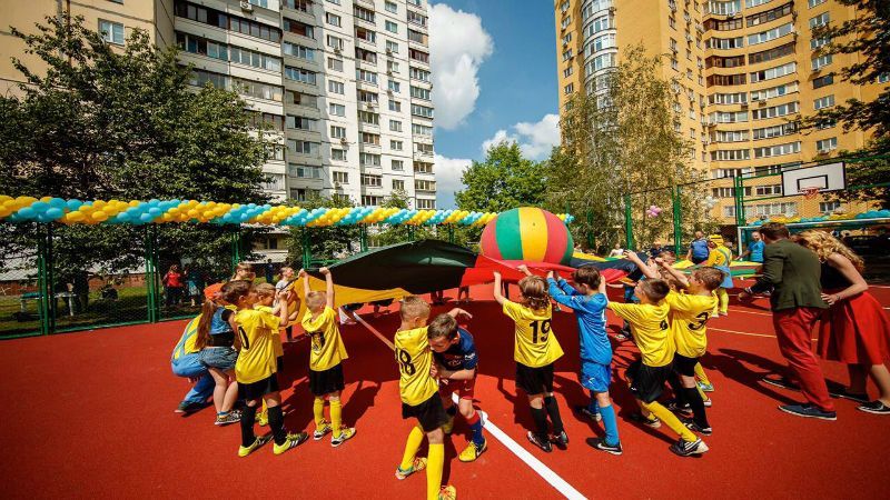 У Дніпровському районі столиці побудували нові об'єкти благоустрою У Дніпровському районі столиці побудували нові об'єкти благоустрою