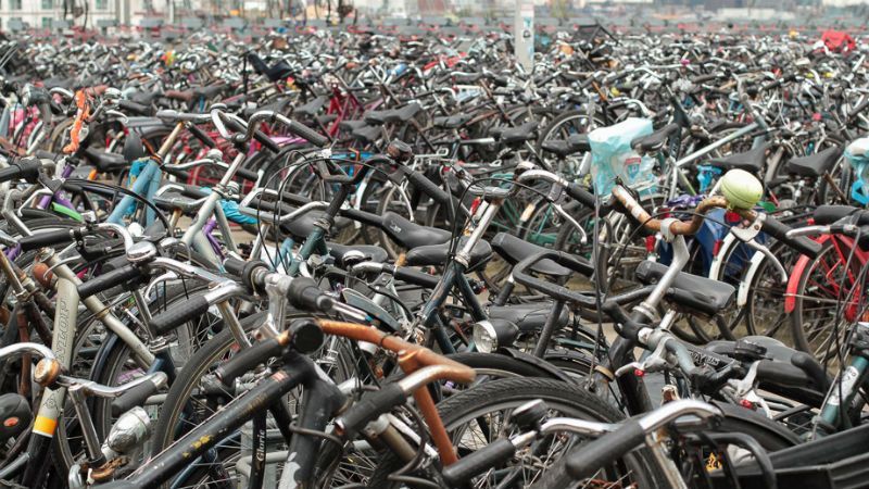 В Одессе хотят уничтожить 11 тысяч контрабандных велосипедов