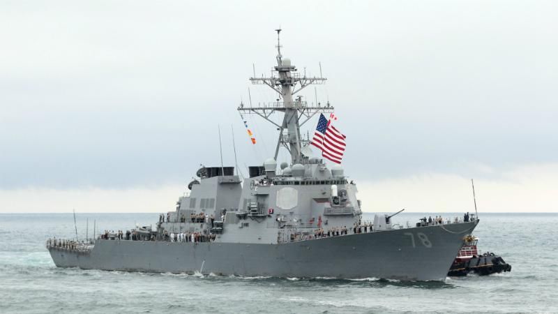 Американський військовий корабель увійде в Чорне море 