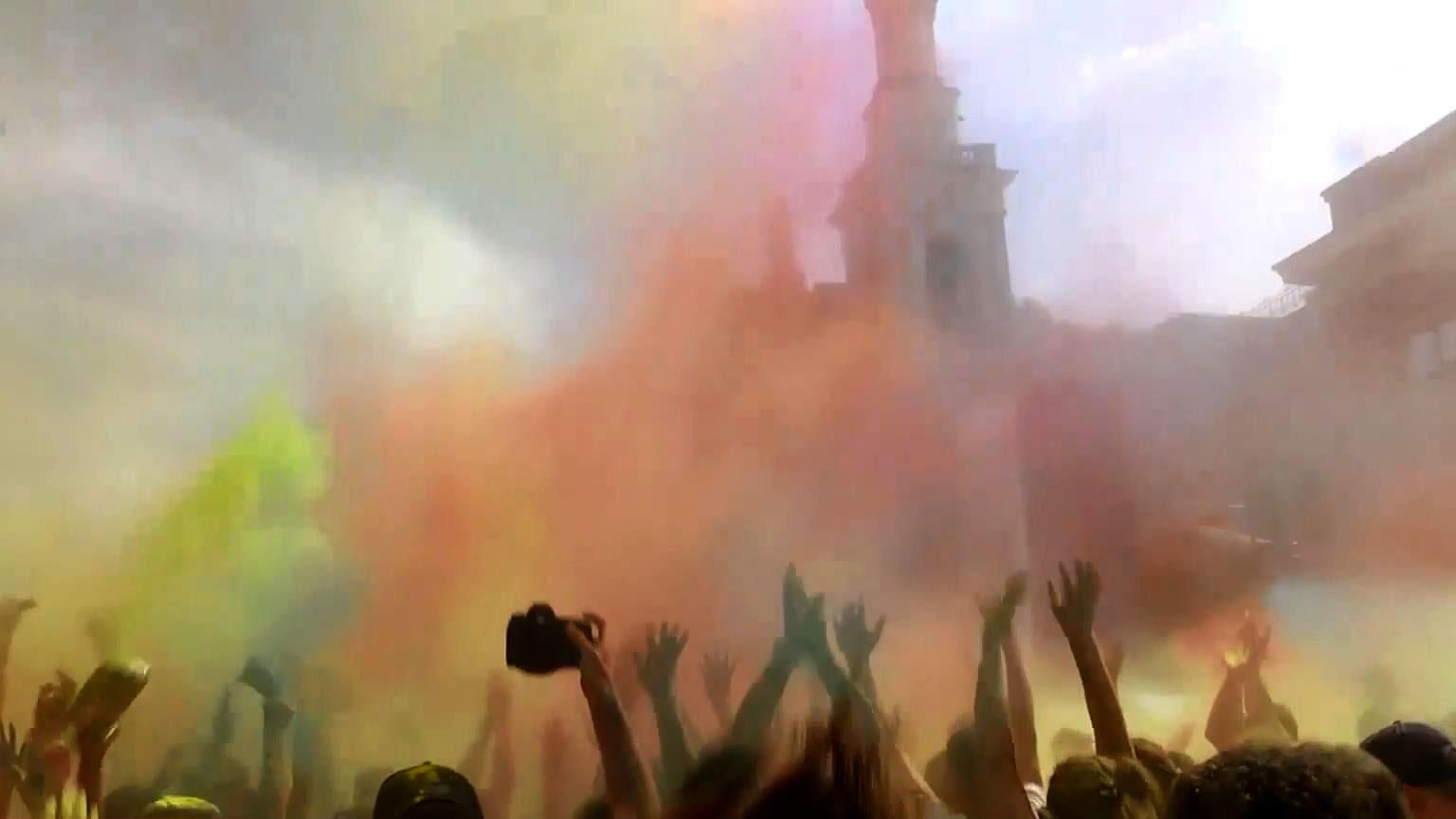 Взрывной забег Color Run устроили в Киеве