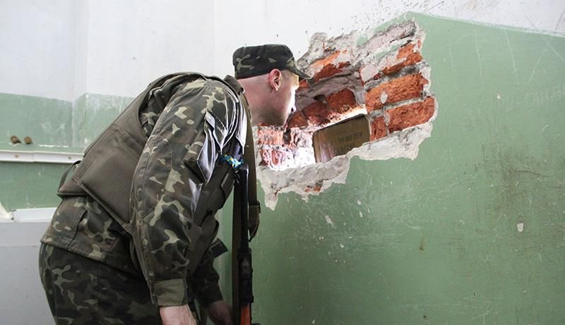 Возле оккупированного Донецка состоялся массированый обстрел со стороны боевиков