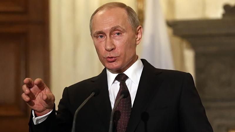 Фотофакт: Путин на цепи появился в Киеве Фотофакт: Путин на цепи появился в Киеве