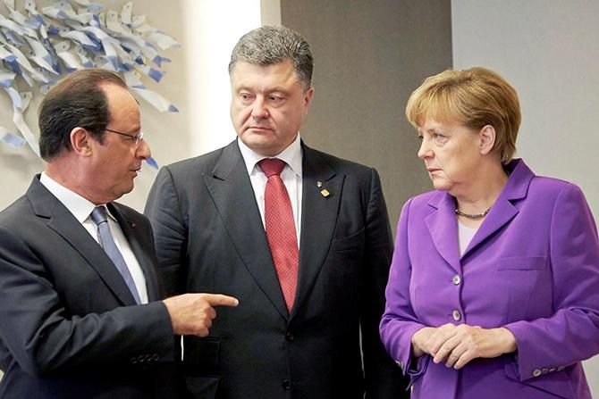 Олланд і Меркель розповіли про долю санкцій проти Москви