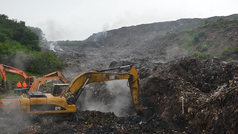 На Грибовицькому сміттєзвалищі очікують ще один серйозний зсув 