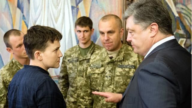 Порошенко призначив Савченко зустріч