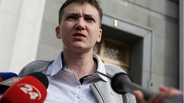 Савченко відмовилася від статусу учасника АТО та пільг Савченко відмовилася від статусу учасника АТО та пільг