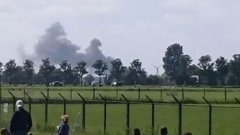 Швейцарский истребитель разбился в Нидерландах Швейцарский истребитель разбился в Нидерландах