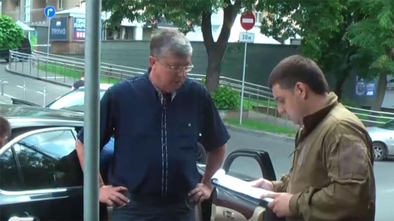 Появилось видео задержания друга Януковича Появилось видео задержания друга Януковича