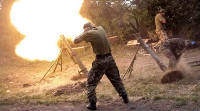 Немощные террористы на Донбассе обсыпают сами себя минами