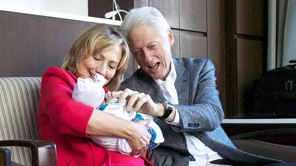 Семья Клинтонов подарила миру еще одного ребенка
