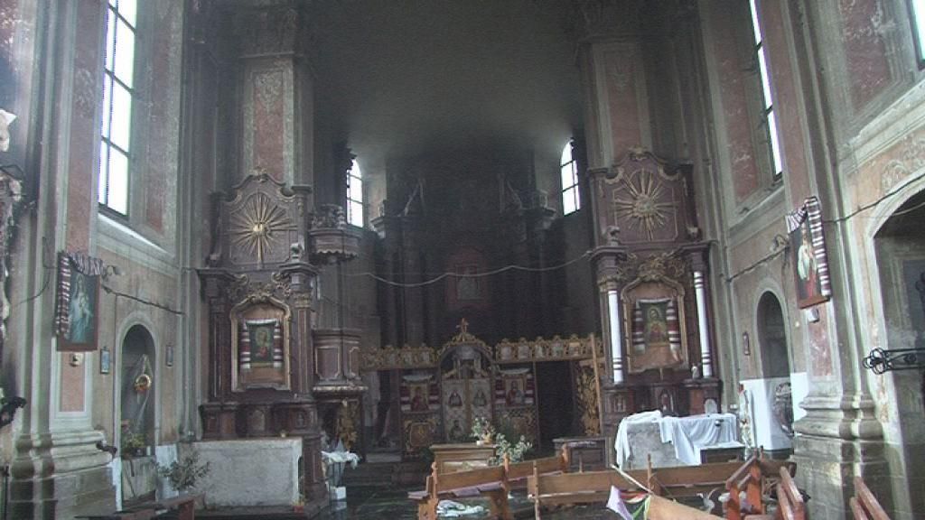 Церква XVII століття горіла на Львівщині 