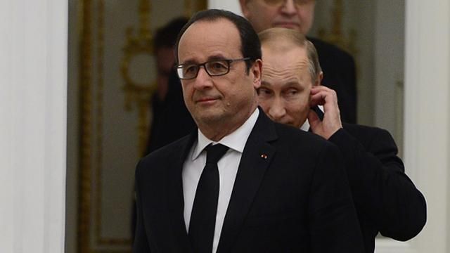 Олланд уже заговорил о снятии санкций против России
