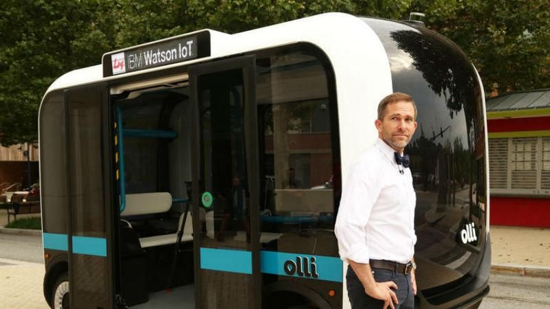 Транспорт майбутнього: розробники надрукували на 3D-принтері незвичайний автобус 