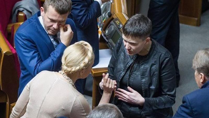 Тимошенко розкритикувала позицію Савченко