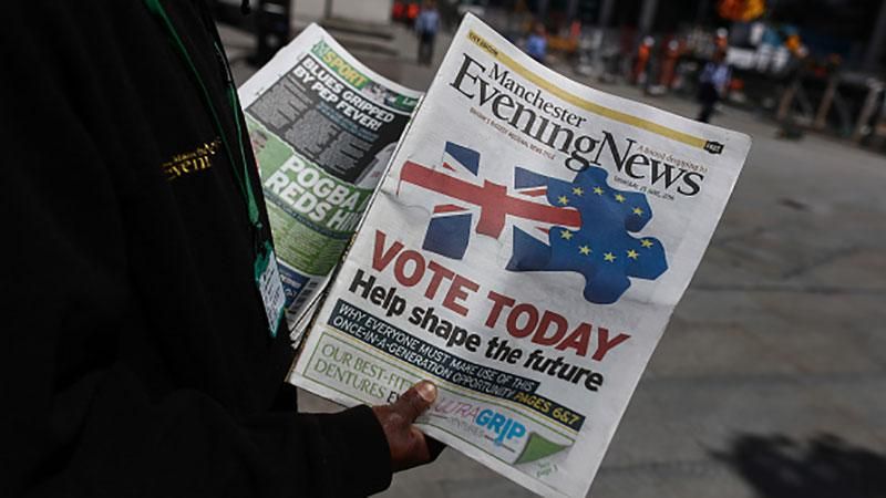 Україні прогнозують негативні наслідки через Brexit Україні прогнозують негативні наслідки через Brexit