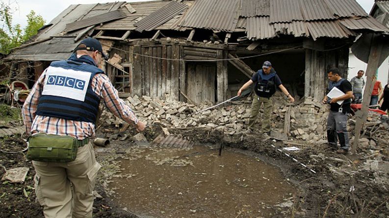 ОБСЄ надала докази обстрілів місії бойовиками на Донбасі