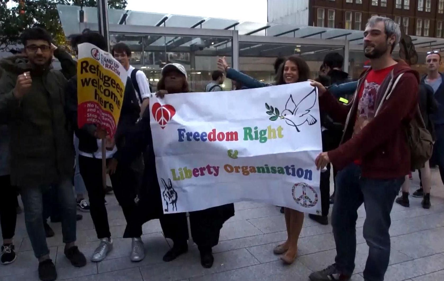 Незадоволені результатами референдуму вийшли на протести у Лондоні Незадоволені результатами референдуму вийшли на протести у Лондоні