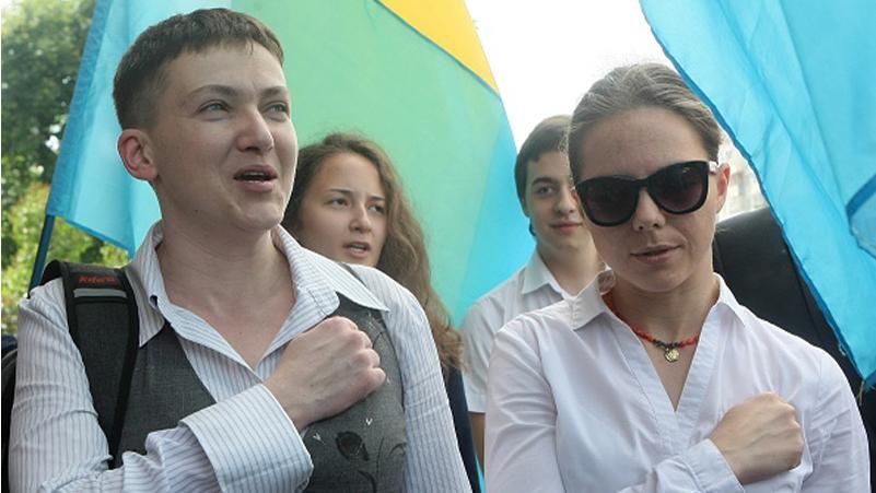 Савченко ответила Геращенко относительно переписки с террористами