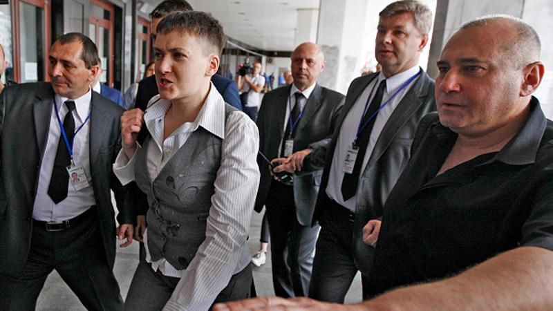 Как Савченко встретили во Львове: появилось фото