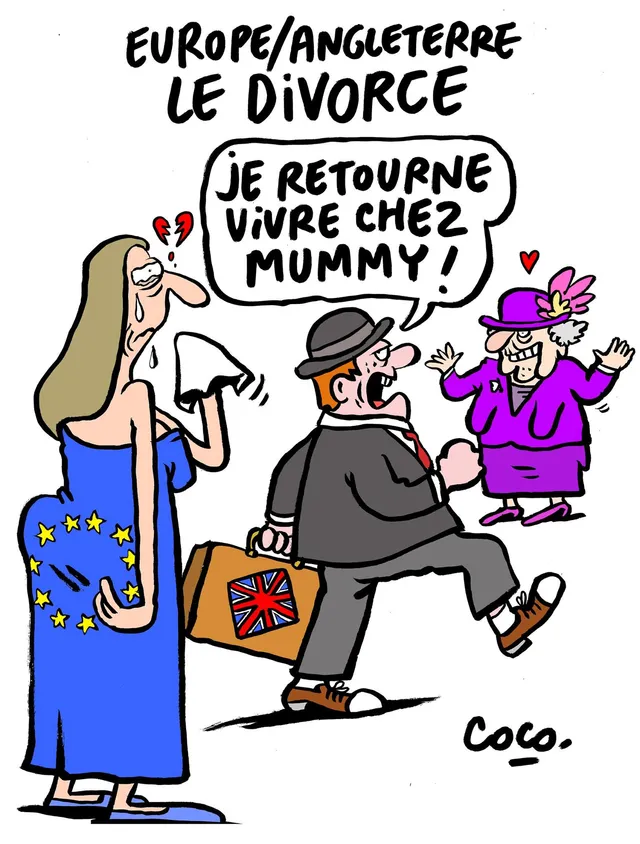 Charlie Hebdo, Британія, ЄС