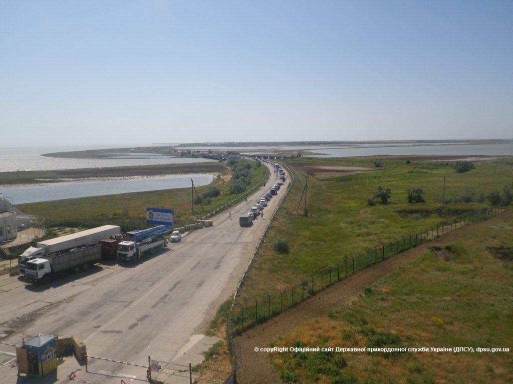 Як окупаційна влада Криму робить фейковий ажіотаж на кордоні Як окупаційна влада Криму робить фейковий ажіотаж на кордоні