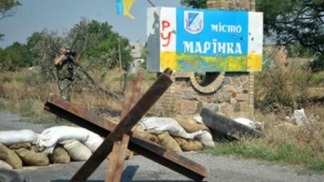 В Мар'їнці бійці дали відсіч ворогові