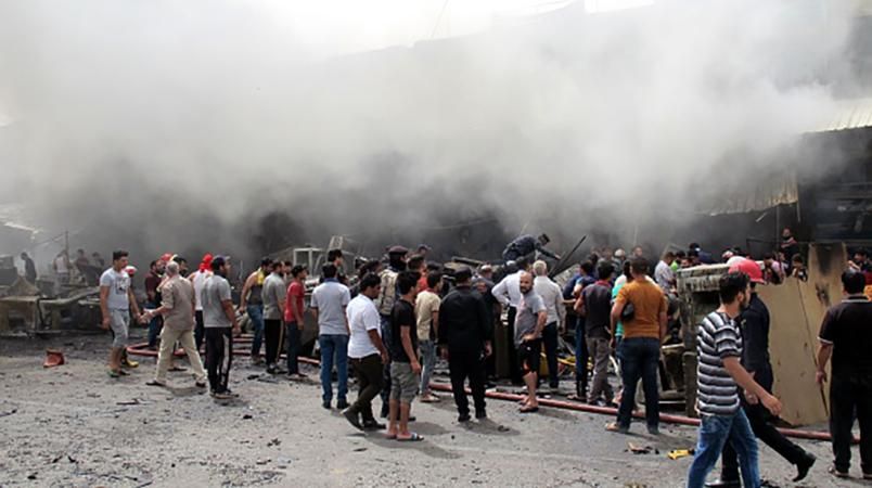 Взрыв в мечети у Багдада: десятки жертв и раненых