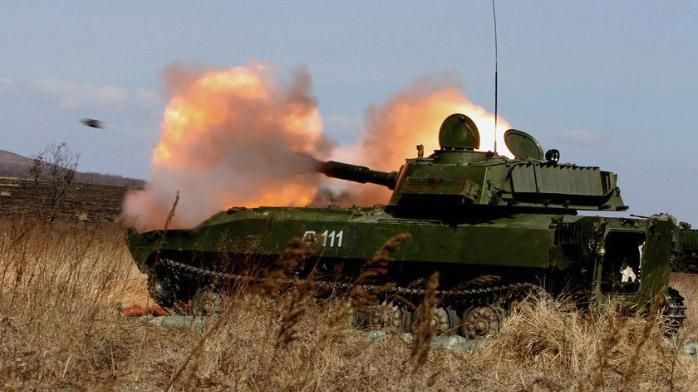 Терористи накрили сили АТО потужним обстрілом з "Гвоздик" Терористи накрили сили АТО потужним обстрілом з "Гвоздик"