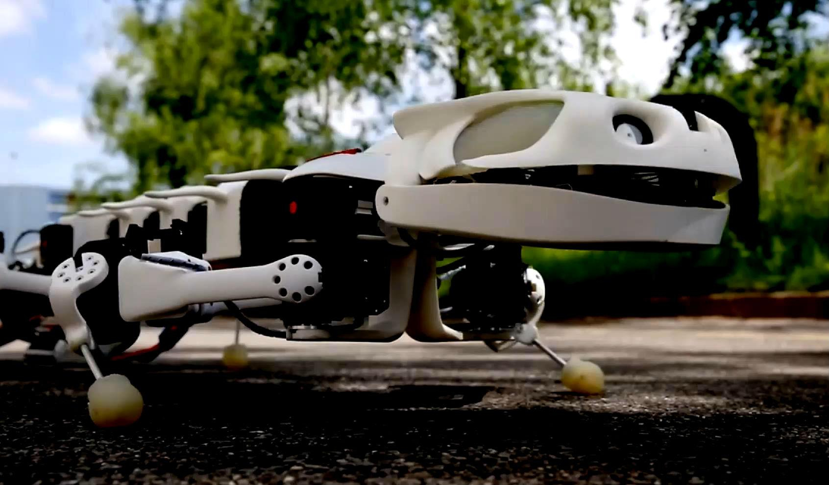 Робота-саламандру на 3D-принтере создали в Швейцарии