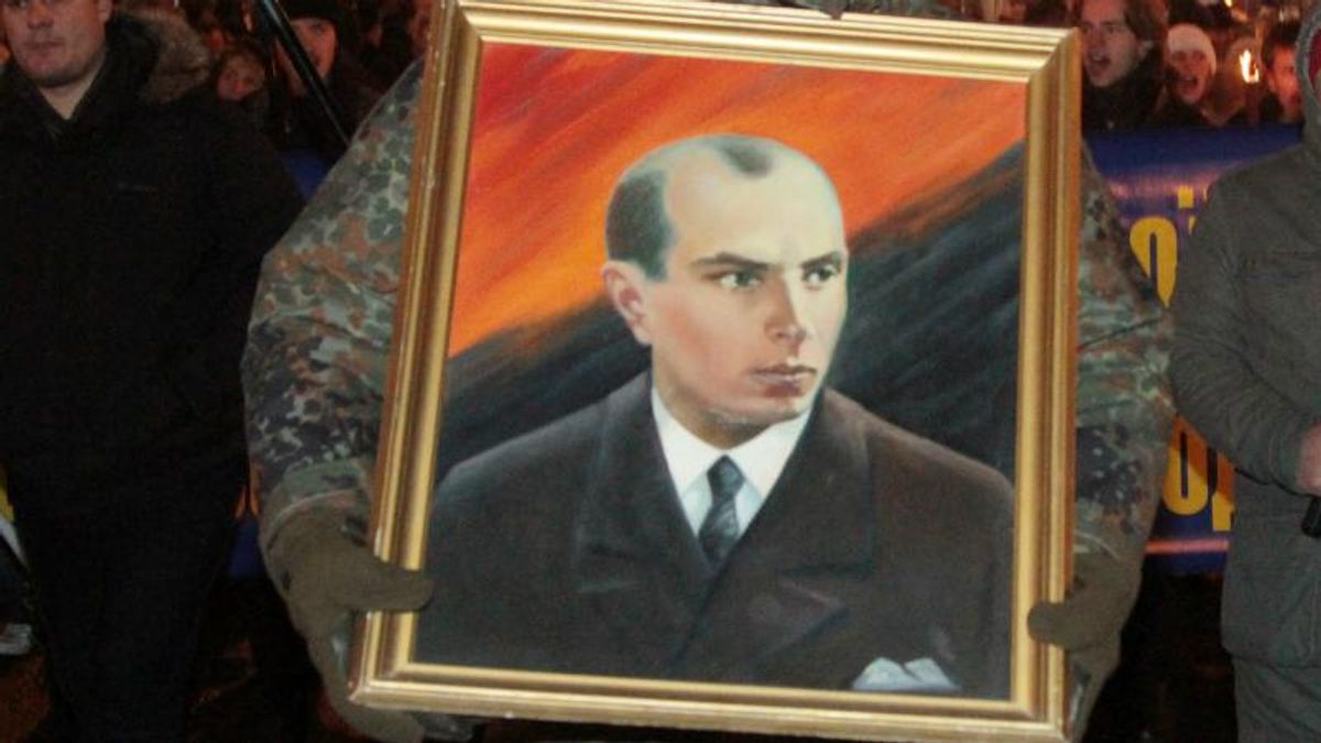 В России панически отреагировали на переименованный проспект в честь Бандеры в Киеве В России панически отреагировали на переименованный проспект в честь Бандеры в Киеве