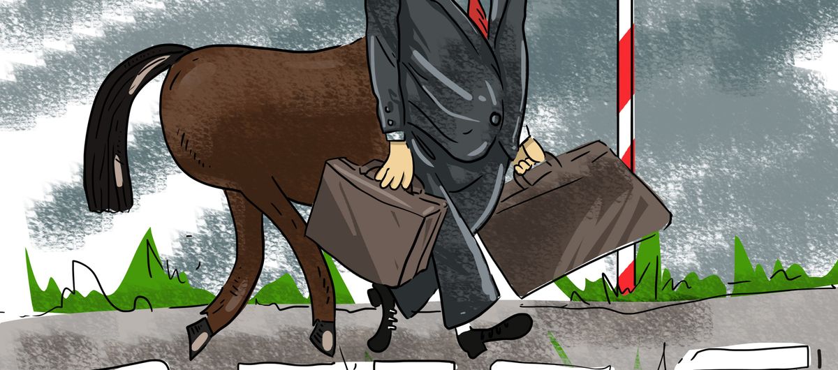 Карикатура тижня. Втеча скандального Онищенка