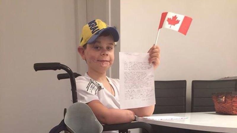 Порошенко передал Трюдо трогательное письмо от украинского мальчика