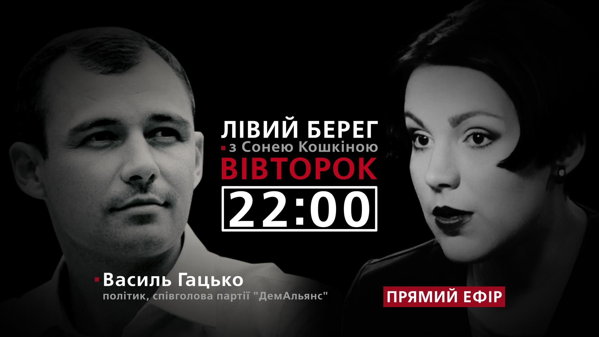 Лідер "ДемАльянсу" про оновлення партії — дивіться у програмі "Лівий берег" з Сонею Кошкіною