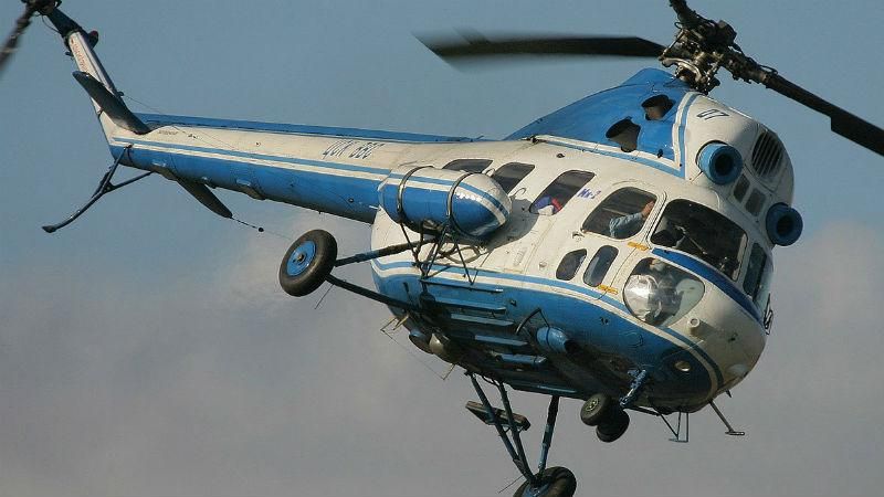 Гелікоптер впав на Сумщині