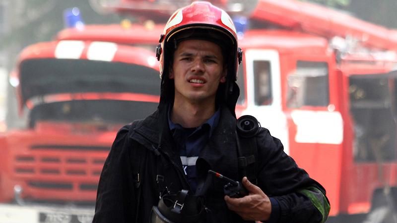 На військовому полігоні спалахнула пожежа На військовому полігоні спалахнула пожежа