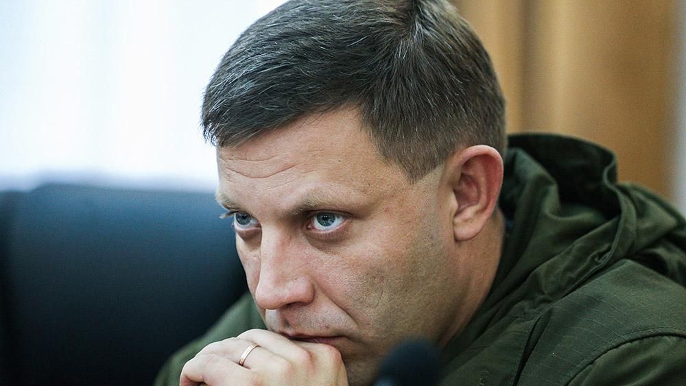 Глава террористов "ДНР" Захарченко попал под артобстрел Глава террористов "ДНР" Захарченко попал под артобстрел