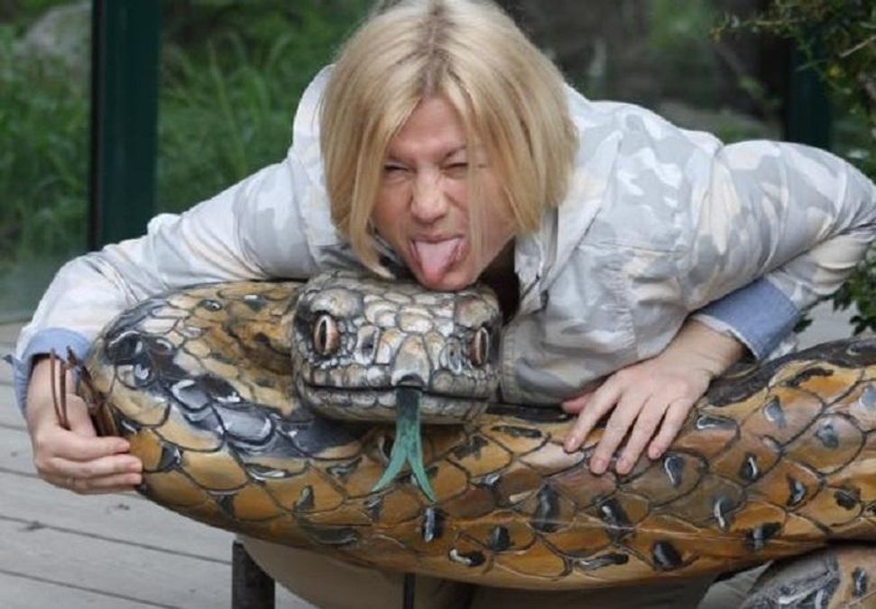 Геращенко "показала" Ляшку язика