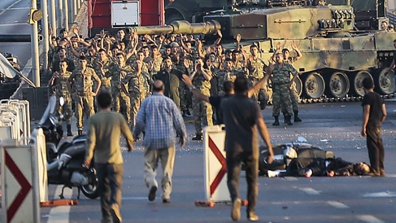 Інфографіка про невдалий переворот у Туреччині Інфографіка про невдалий переворот у Туреччині